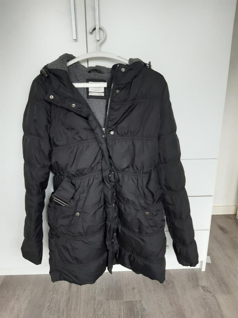Winterjas, Kleding | Dames, Jassen | Winter, Ophalen of Verzenden, Gedragen, Zwart