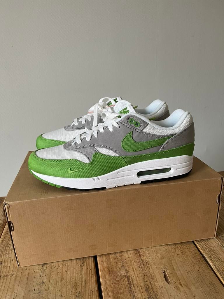 Nike Air Max 1 Patta Chlorophyll maat 46 nieuw!, Kleding | Heren, Schoenen, Overige kleuren, Nieuw, Ophalen of Verzenden, Sneakers of Gympen
