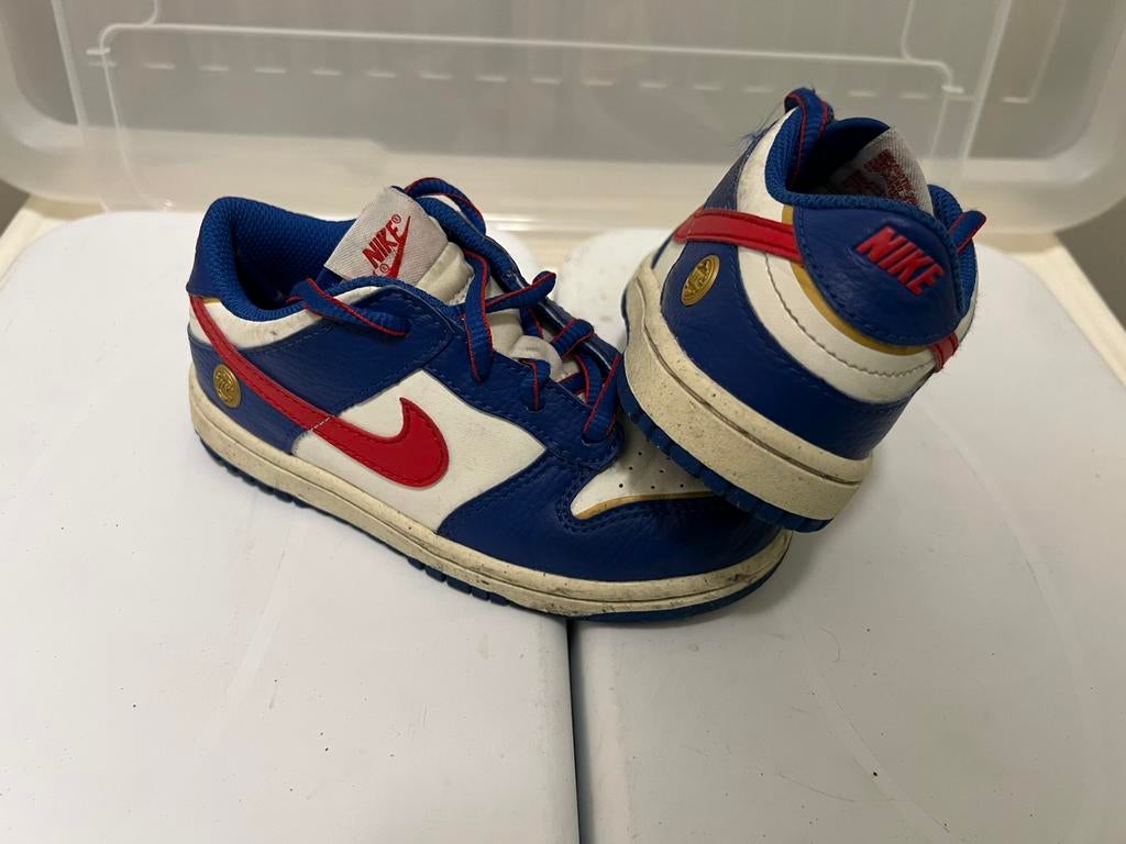 Nike dunk low next nature superhero, Ophalen of Verzenden, Zo goed als nieuw, Jongen of Meisje, Schoenen