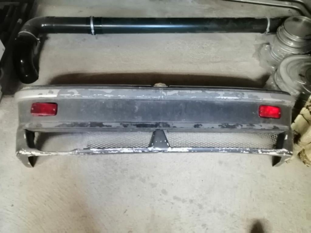 Kadett GSI Achterbumper met Diffusor en Mistachterlichten, Auto-onderdelen, Carrosserie en Plaatwerk, Bumper, Opel, Achter, Gebruikt