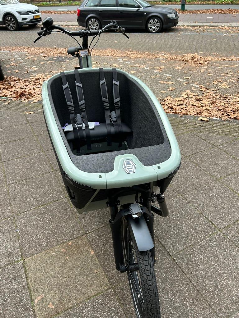 Urban Arrow Next bakfiets met EUR 600,- korting + regenhuif, Overige merken, 4 kinderen of meer, Huif, Nieuw