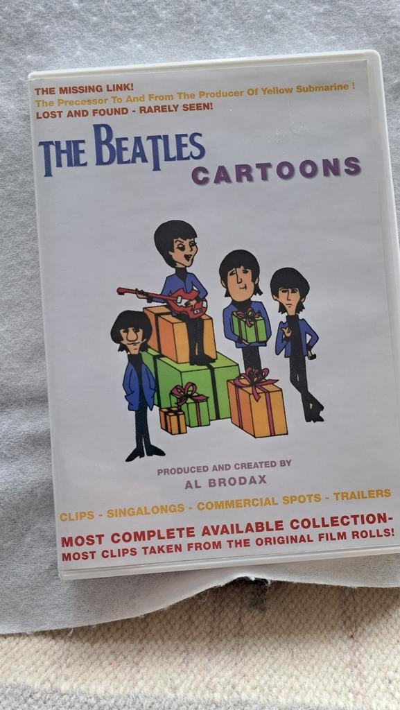 Dvd  THE BEATLES   cartoons, Alle leeftijden, Ophalen of Verzenden, Zo goed als nieuw, Muziek en Concerten