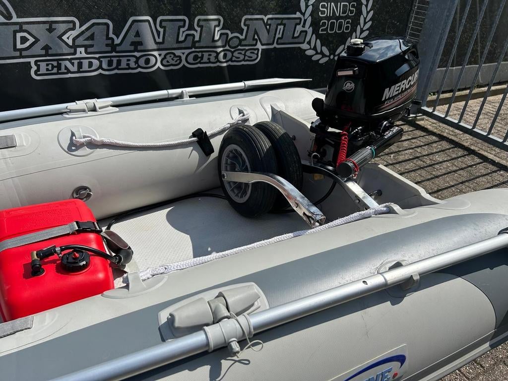 Nimarine 290 + 6pk Mercury + Erdé Trailer - Complete Set, Watersport en Boten, Overige merken, Airdeck, Gebruikt, Nimarine