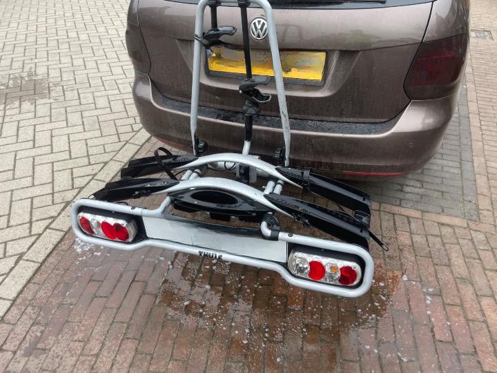 Thule Euroway 946 Fietsendrager Trekhaak, Auto diversen, Ophalen of Verzenden, 2 fietsen, Gebruikt, Trekhaakdrager