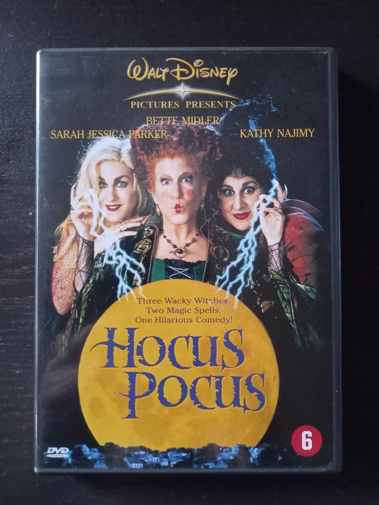 Hocus Pocus (Walt Disney, 1993) DVD jeugd familie film, Alle leeftijden, Ophalen of Verzenden, Zo goed als nieuw, Komedie