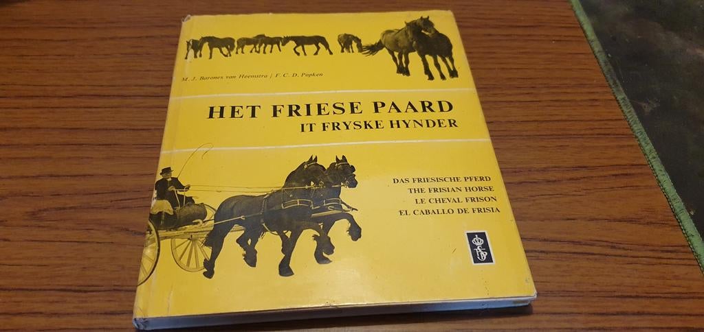 Het Friese paard It Fryske hynder - 1961, Ophalen of Verzenden, Gelezen