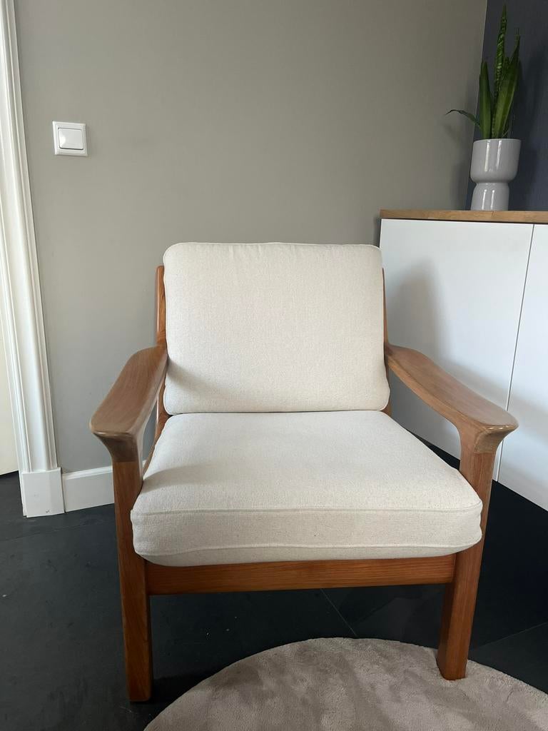 Fauteuil, Ophalen of Verzenden, Zo goed als nieuw, 75 tot 100 cm, 50 tot 75 cm