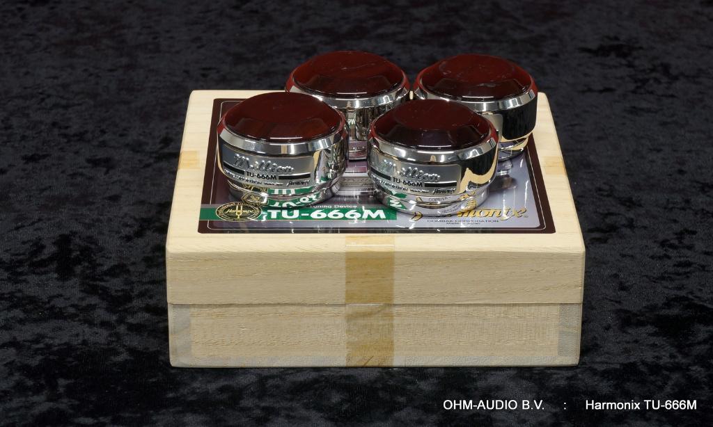Harmonix TU-666M, Tuning Footers, Set van 4, OVP, Occasion, Ophalen of Verzenden, Gebruikt