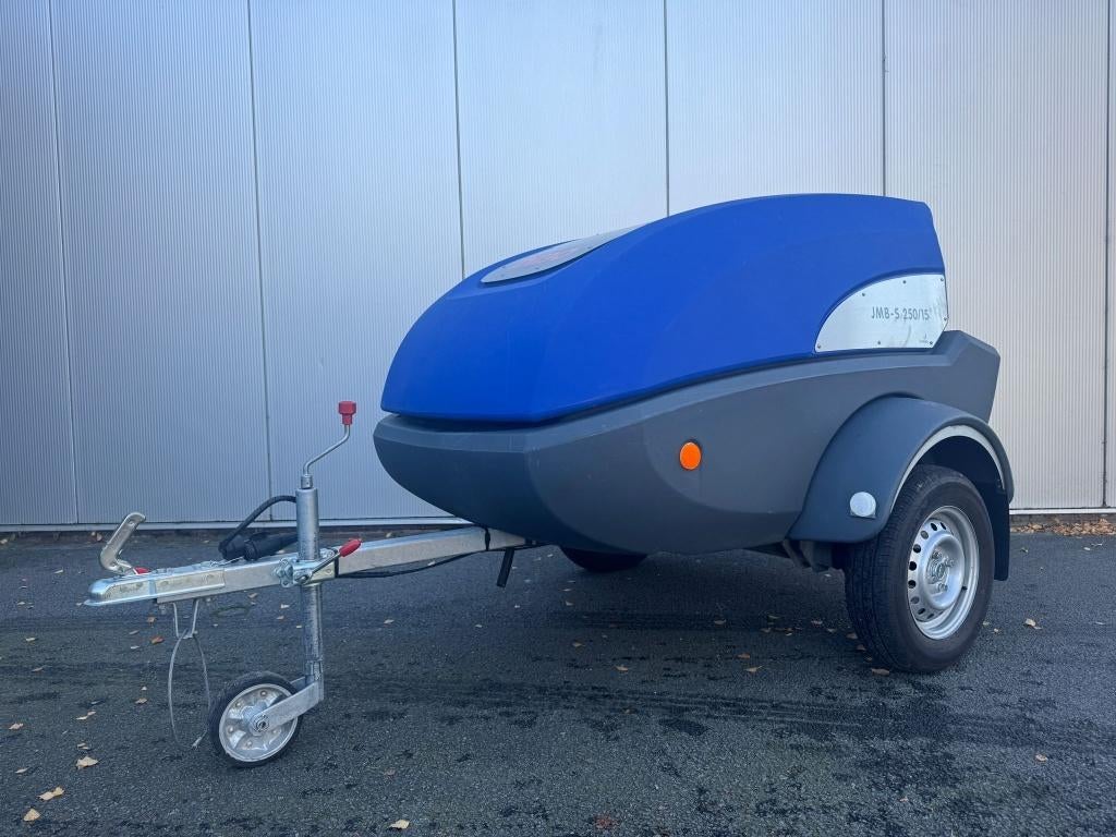 DIBO JMB-S 250/15 hogedruktrailer 2019 stoom, Doe-het-zelf en Verbouw, Reinigingsmachines, Ophalen of Verzenden, Zo goed als nieuw