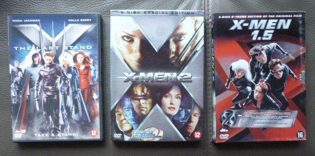 X-men DVD X-men 1,5 - X-men 2 en The last stand, Cd's en Dvd's, Vanaf 12 jaar, Ophalen of Verzenden, Gebruikt, Actie