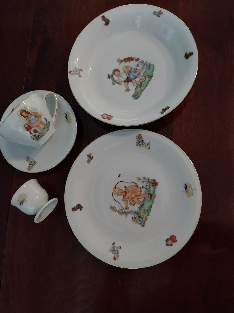 Kinderservies jaren `60, Verzamelen, Verzenden, Zo goed als nieuw, Overige typen