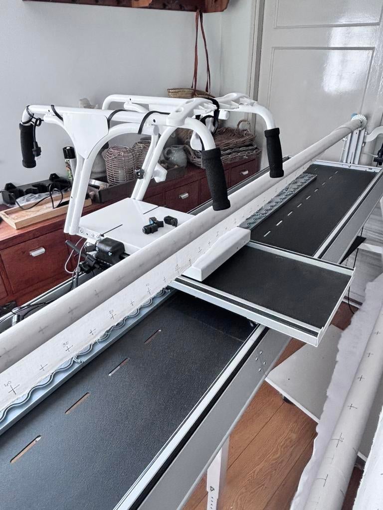 Quiltframe met tafel voor machine, Ophalen, Gebruikt