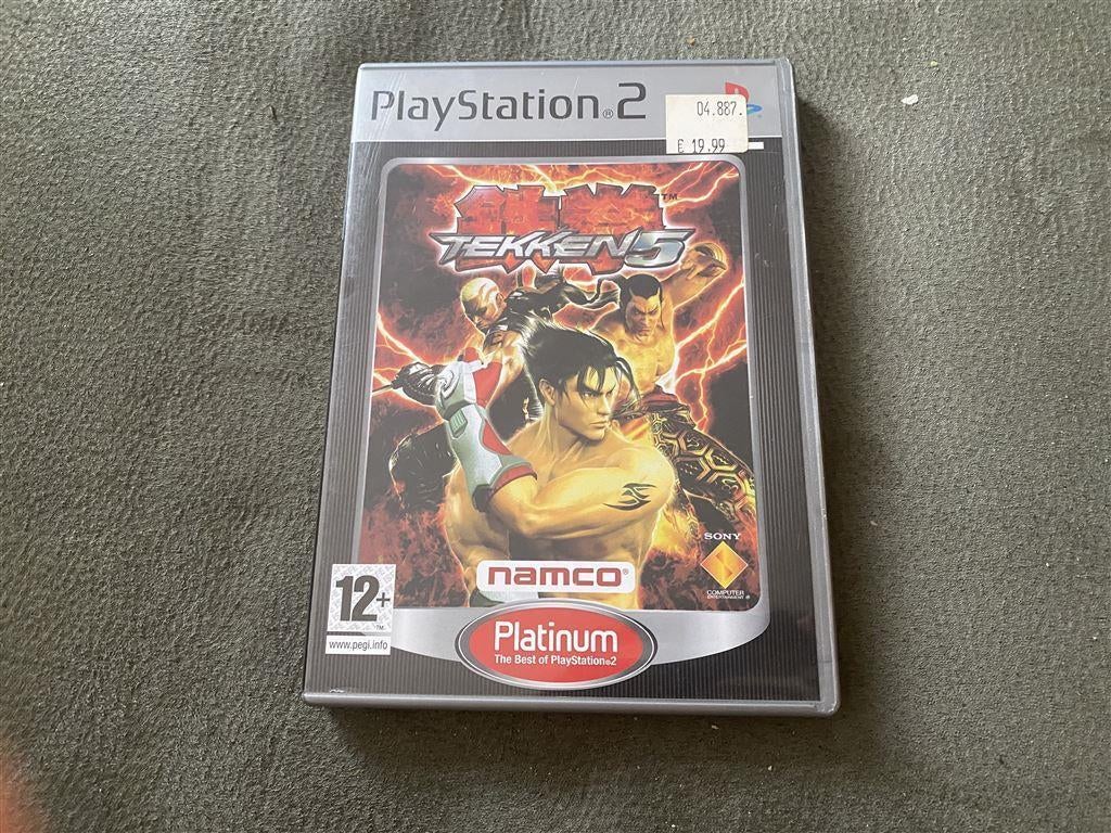 Tekken 5 playstation 2 [190], Vechten, Verzenden, 1 speler, Zo goed als nieuw