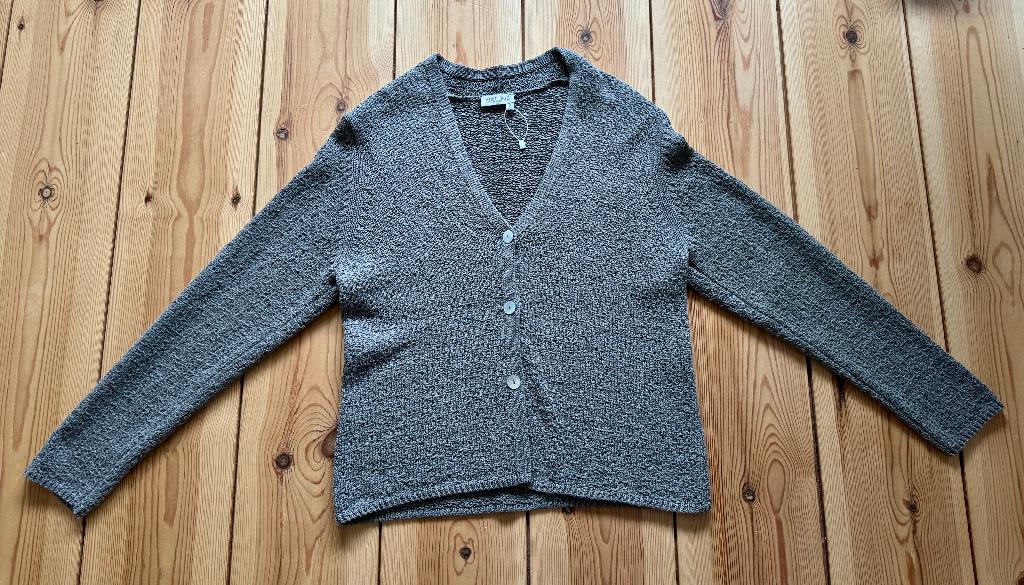 Belluna vest / cardigan - Grijs maat 5 (Medium Large) NIEUW, Ophalen of Verzenden, Nieuw, Maat 38/40 (M), Grijs