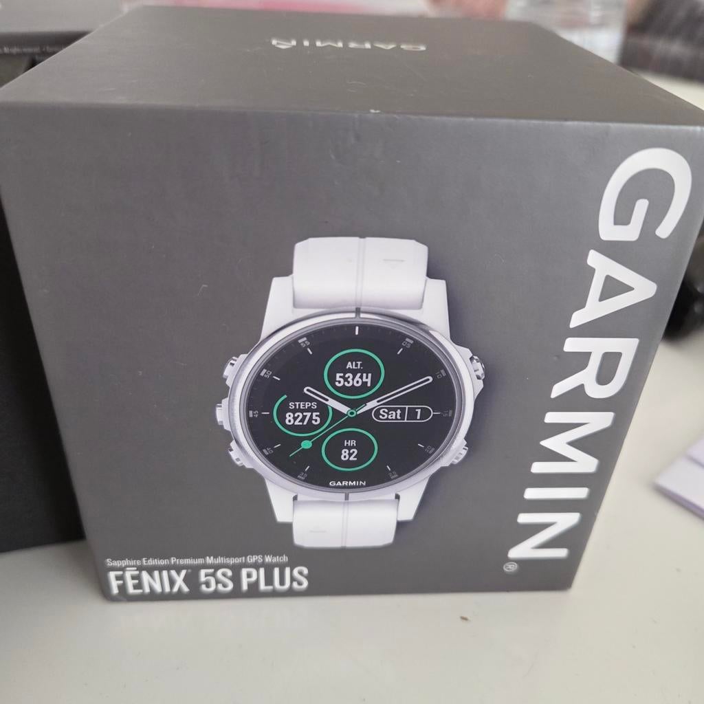 Garmin Fenix 5S Wit, GARMIN, Gebruikt, Wit, Ophalen of Verzenden