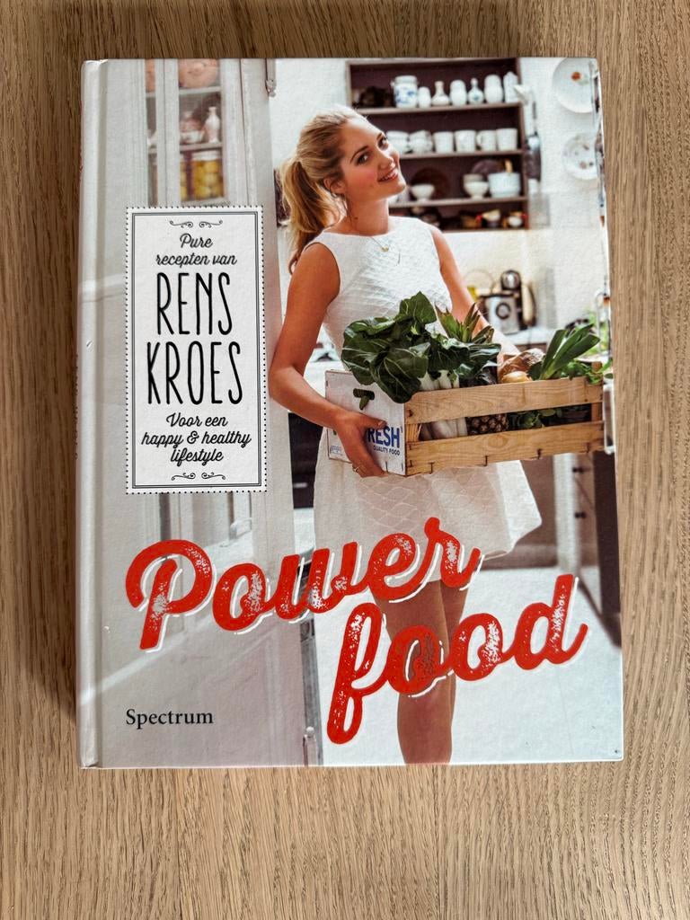 Power Food - Rens Kroes (Kookboek), Gelezen, Voorgerechten en Soepen, Ophalen of Verzenden, Gezond koken