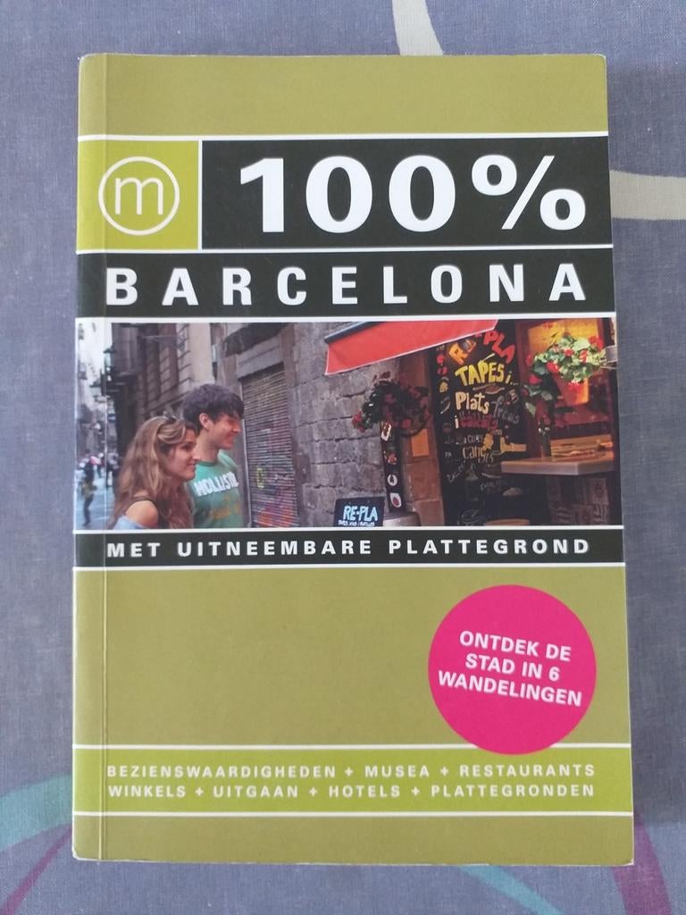 100 % Barcelona, Europa, Ophalen of Verzenden, Reisgids of -boek, Gelezen