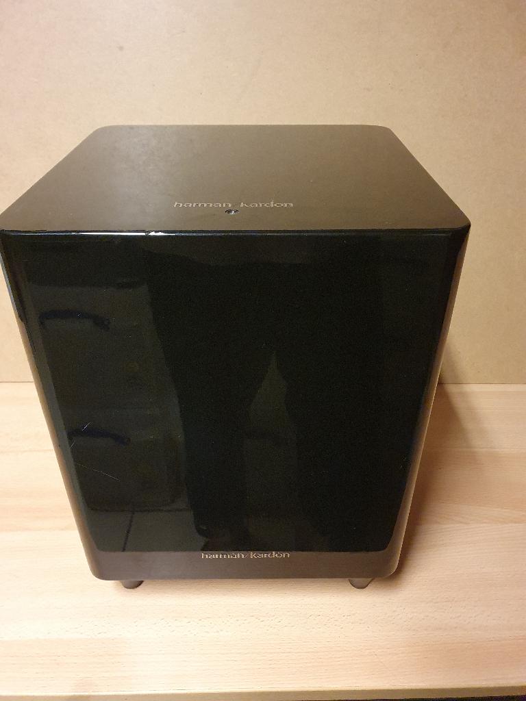 Subwoofer Harman Kardon HKTS 210/230, Ophalen of Verzenden, 120 watt of meer, Subwoofer, Overige merken