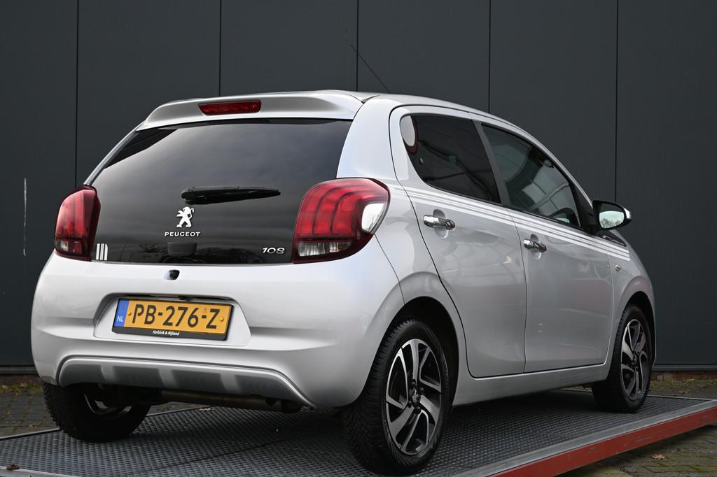 Peugeot 108 1.0 e-VTi Collection camera climate (bj 2017), Voorwielaandrijving, Stof, Gebruikt, 4 stoelen