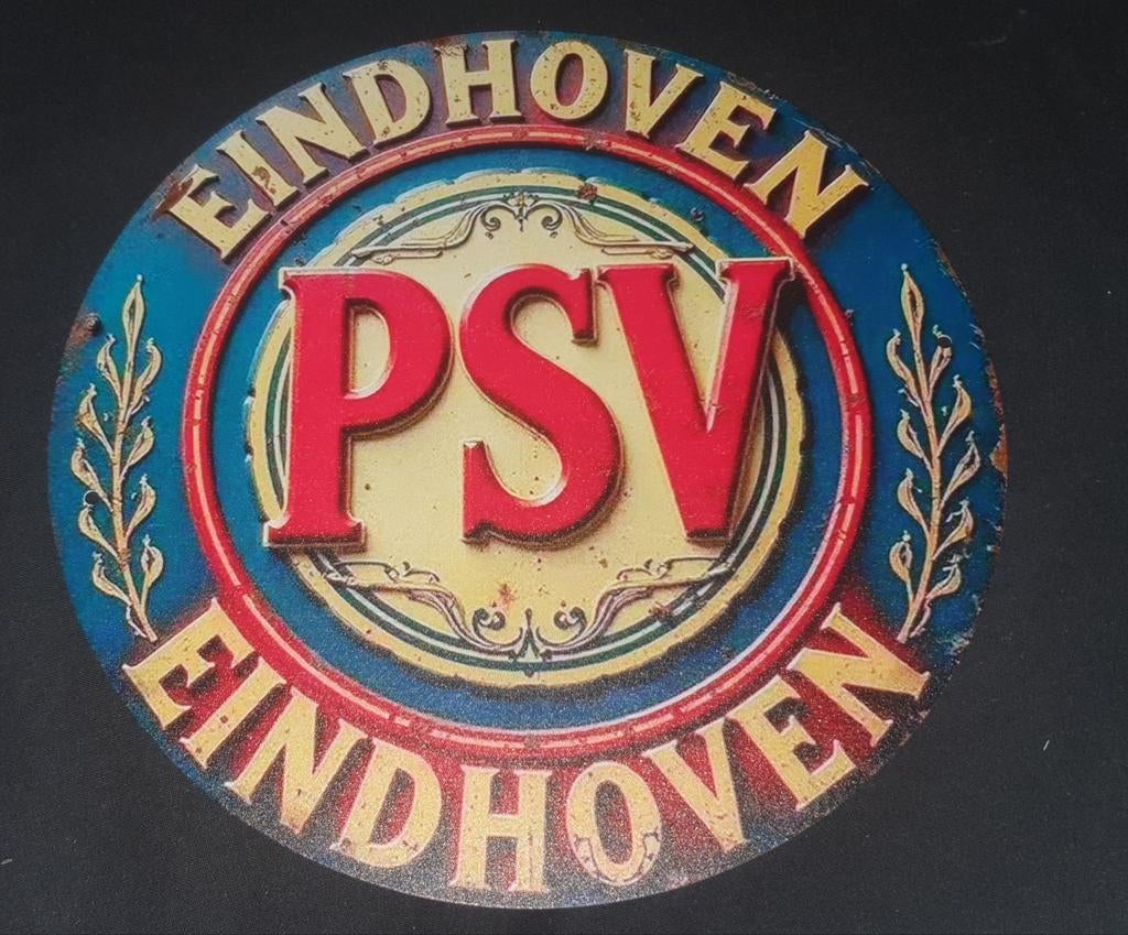 Wandbord psv Eindhoven, Ophalen of Verzenden, Nieuw, PSV