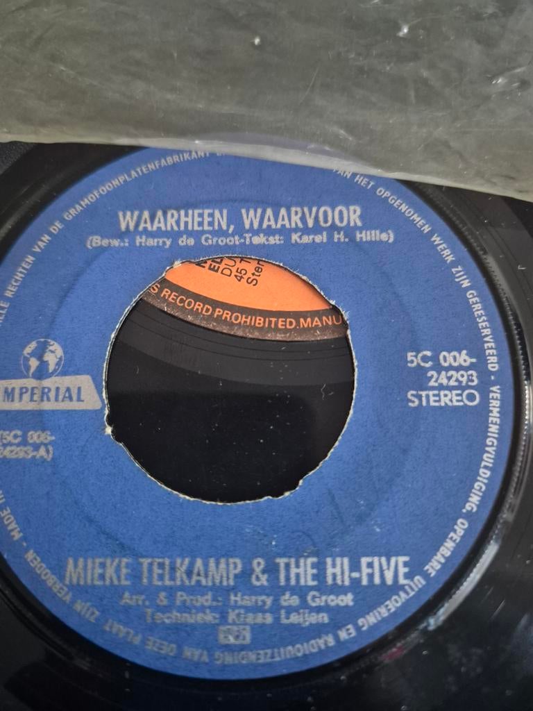 Singel Mieke telkamp, Ophalen of Verzenden, Zo goed als nieuw, Nederlandstalig