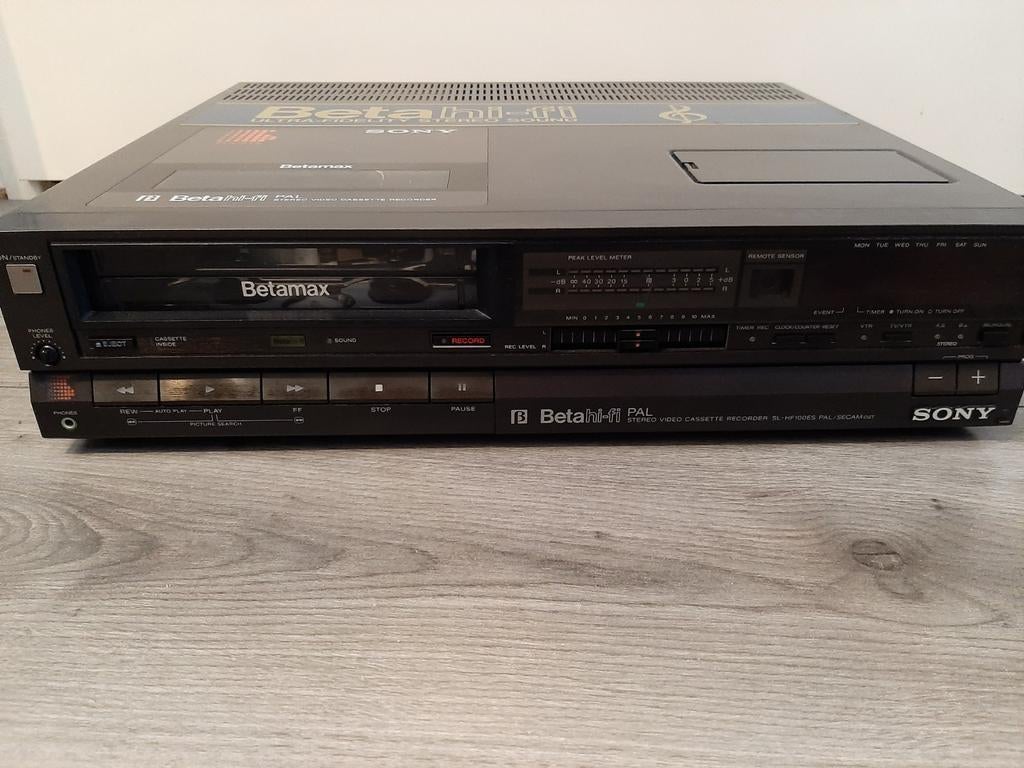 Sony SL HF 100ES BETAMAX, Ophalen of Verzenden, Betamax-speler of -recorder