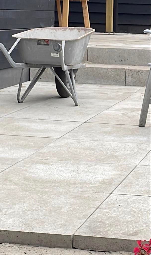 3    oud holl ( schellevis) tegels 60x60x5 teab, Ophalen, Nieuw, Minder dan 5 m², Beton