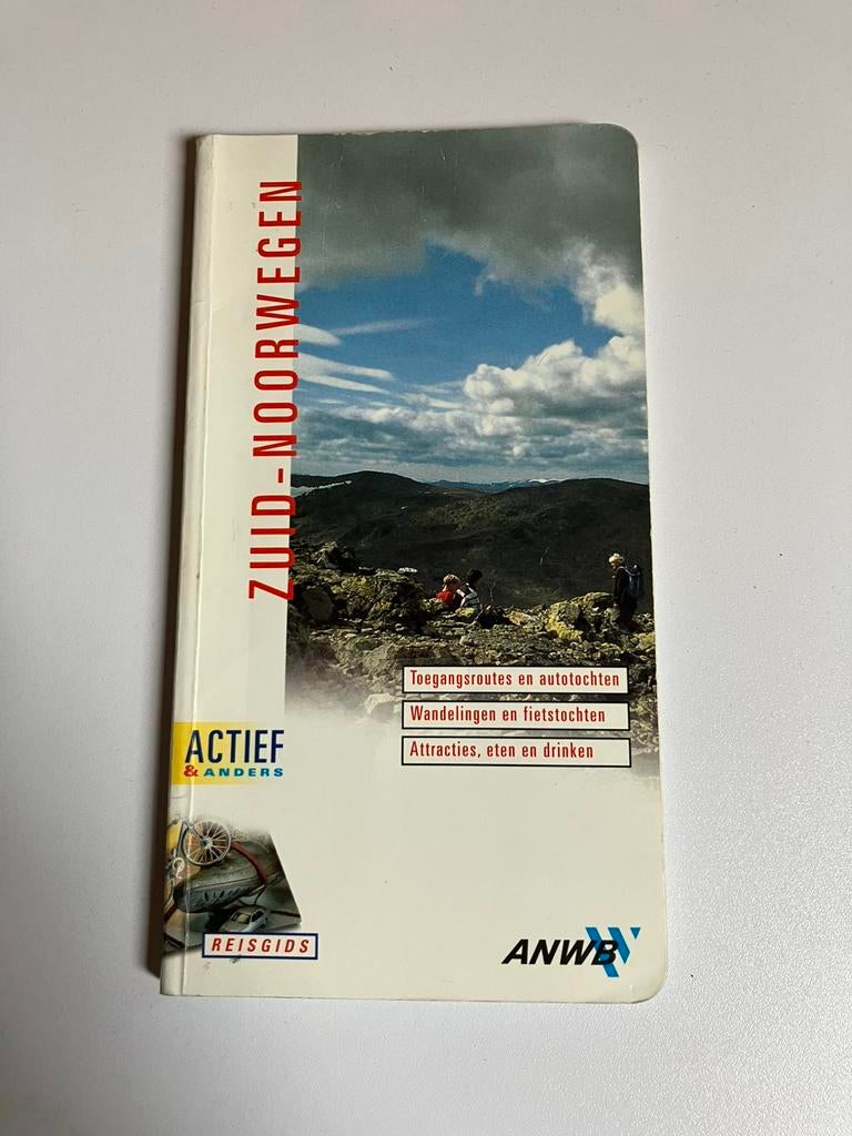 Vintage ANWB Reisgids Zuid-Noorwegen: Actief & Anders, Ophalen, Europa, Zo goed als nieuw, Reisgids of -boek