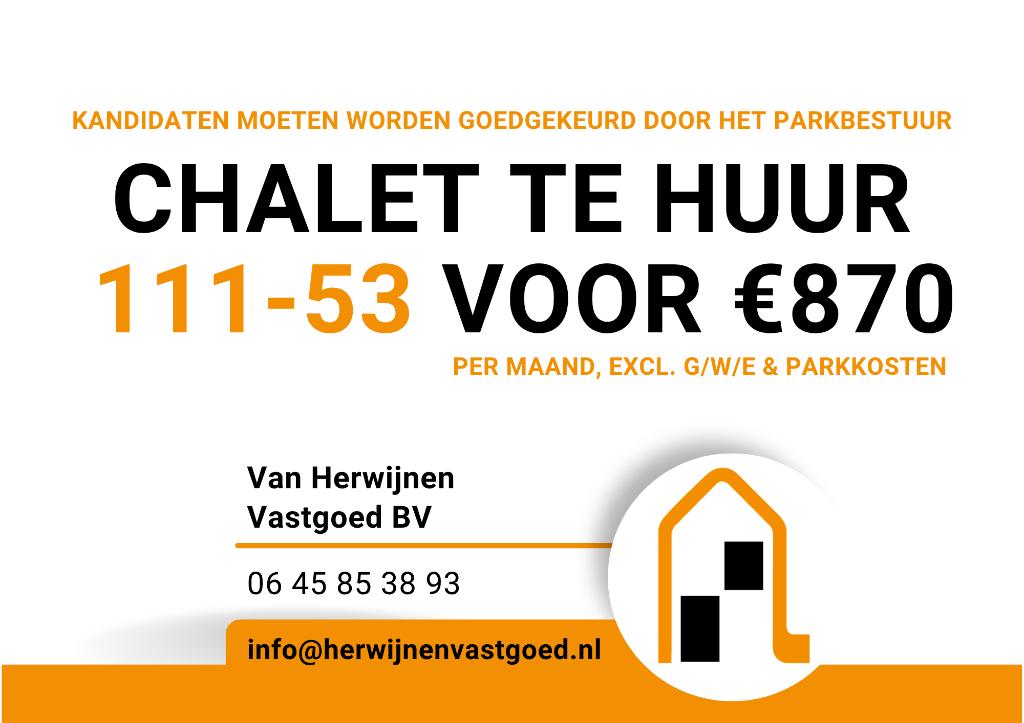 Chalet te huur (permanente bewoning), 35 tot 50 m², Overige regio's