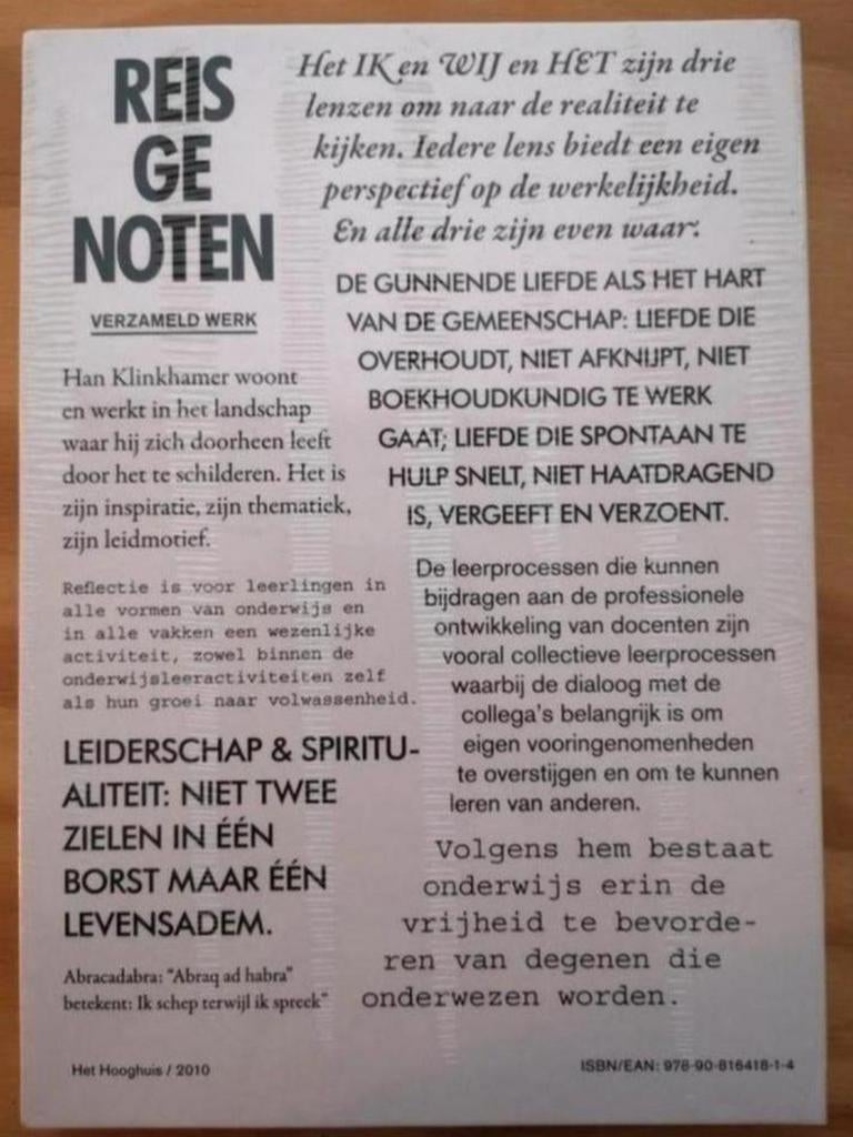 Reisgenoten boek nieuw, Contacten en Berichten