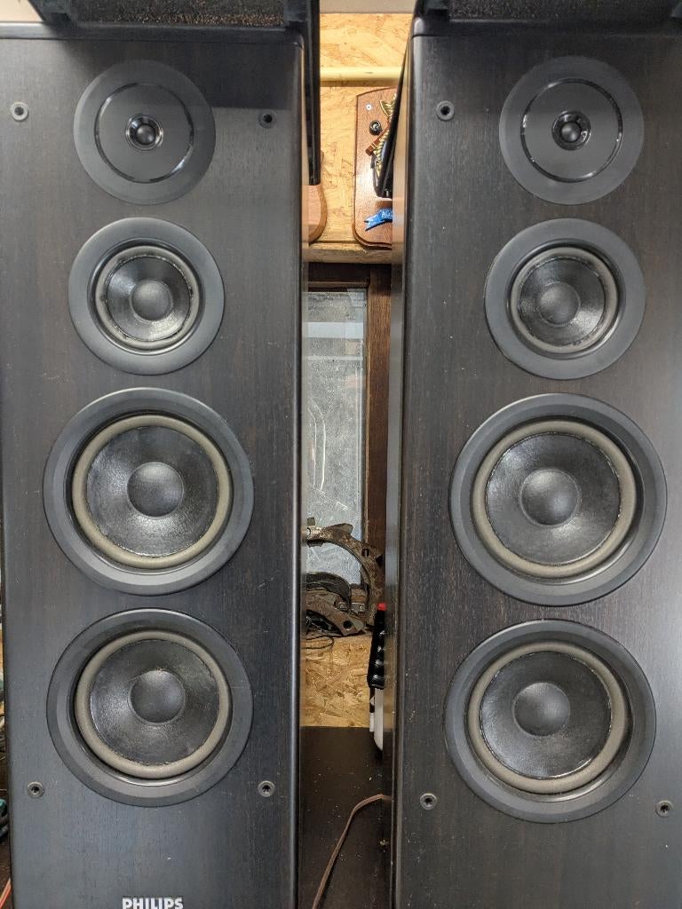 Philips 900-serie FA 931 en 2x Philips FB 820 luidsprekers, Audio, Tv en Foto, Luidsprekers, Ophalen, Philips, Gebruikt, Overige typen