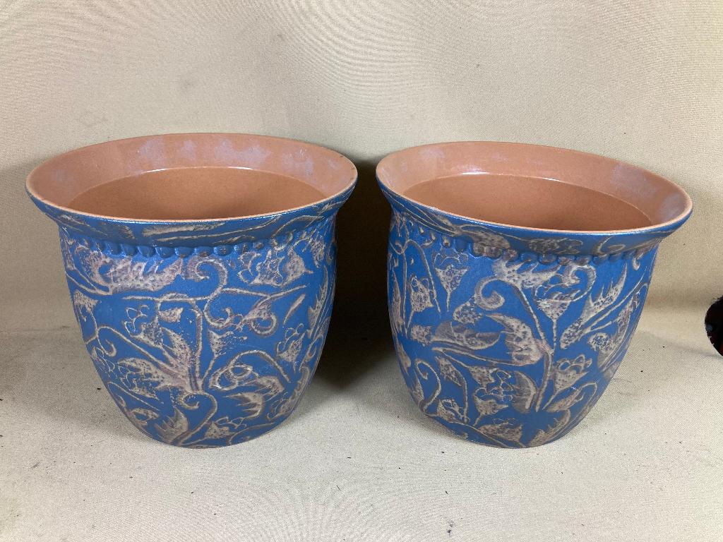 2 bloempotten Scheurich Germany, Ophalen of Verzenden