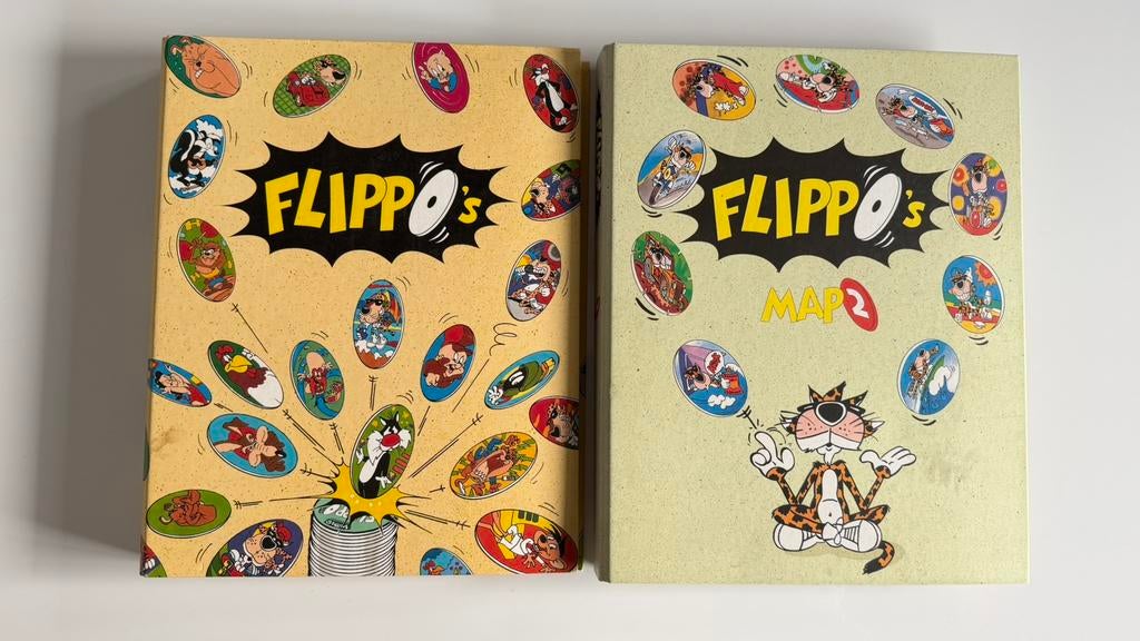 Flippo’s mappen 1 en 2, Ophalen of Verzenden, Spiek, Verzameling, Met verzamelmap(pen)