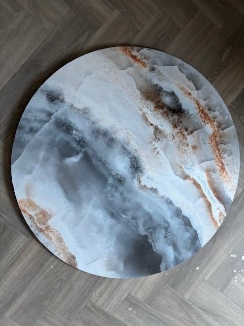 schilderij muurcirkel, Huis en Inrichting, Woonaccessoires | Schilderijen, Tekeningen en Foto's, Ophalen, Gebruikt, Schilderij