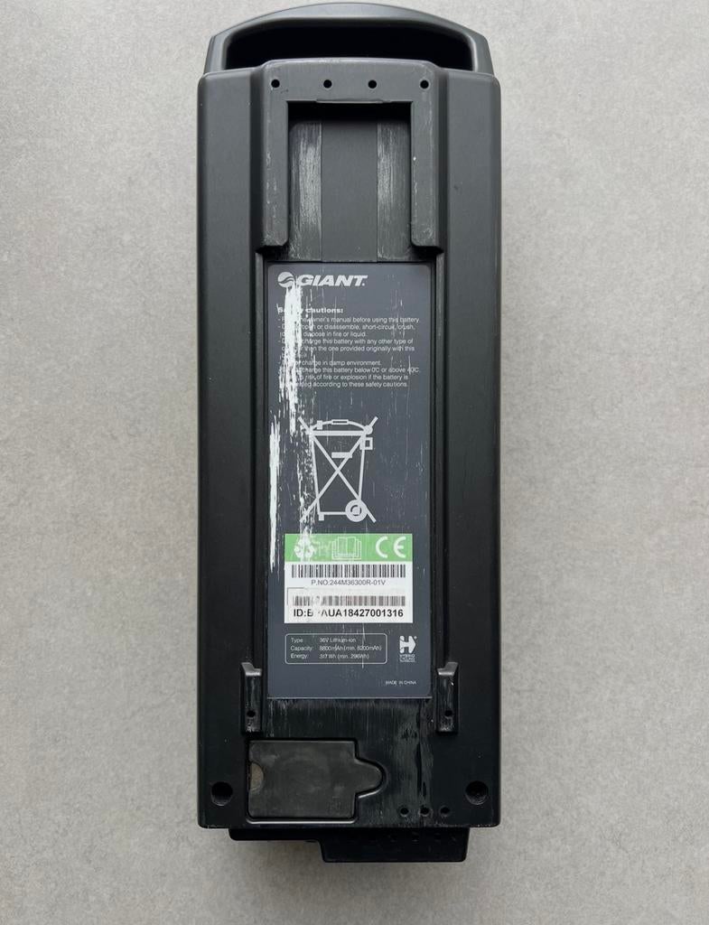 Elektrische fiets Originele batterij Giant ✅, Ophalen, Zo goed als nieuw