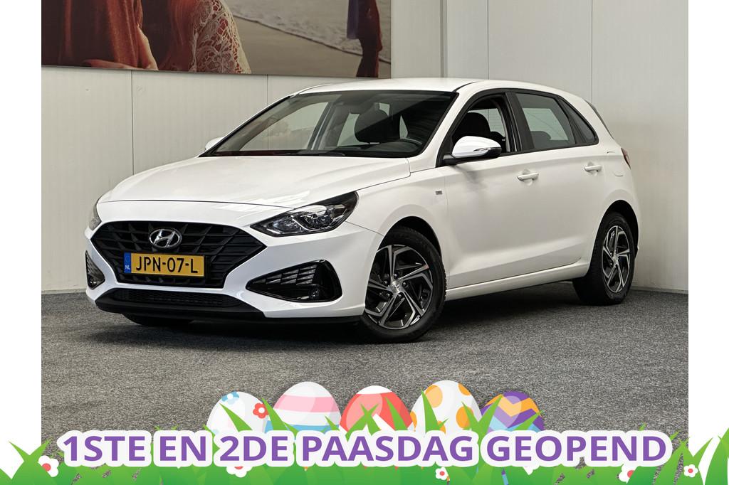 Hyundai i30 1.0 T-GDi MHEV COMFORT AUTOMAAT CRUISE CONTROL A, Stof, Zwart, Wit, Origineel Nederlands