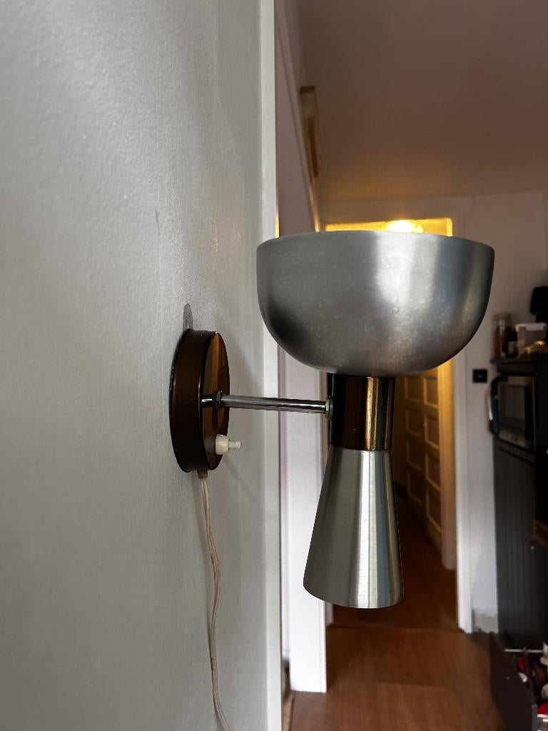 Originele Herda Diabolo wandlamp - Space Age '70/vintage, Huis en Inrichting, Lampen | Wandlampen, Ophalen of Verzenden, Gebruikt