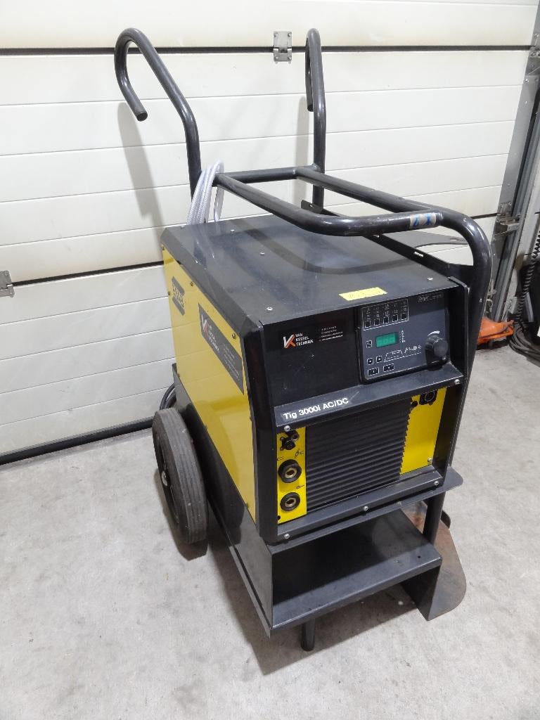 Tig lasapparaat Esab Tig 3000I AC/DC Puls, Ophalen of Verzenden, Zo goed als nieuw, 250 ampère of meer, Tig