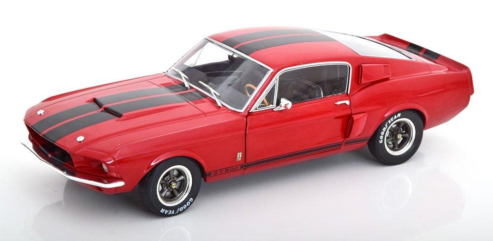Shelby GT500 1967 Rood / Zwart 1-18 Solido, Solido, Auto, Solido, Nieuw