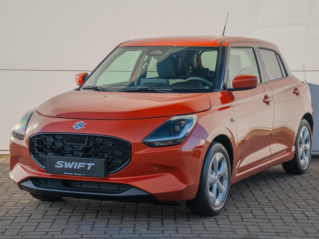 Suzuki Swift 1.2 Select Smart Hybrid |Stopelverwarming voor|, Auto's, Suzuki, Voorwielaandrijving, 12 maanden, Stof, Zwart