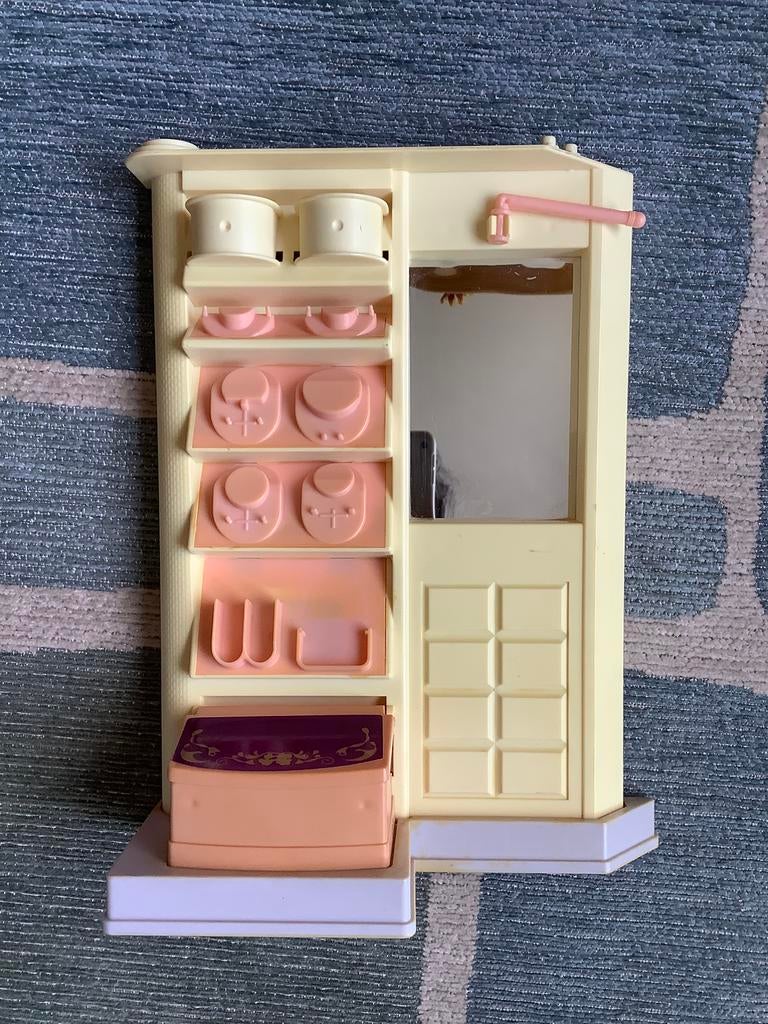 Barbie vintage sieraden kast(zonder sieraden), Ophalen of Verzenden, Gebruikt