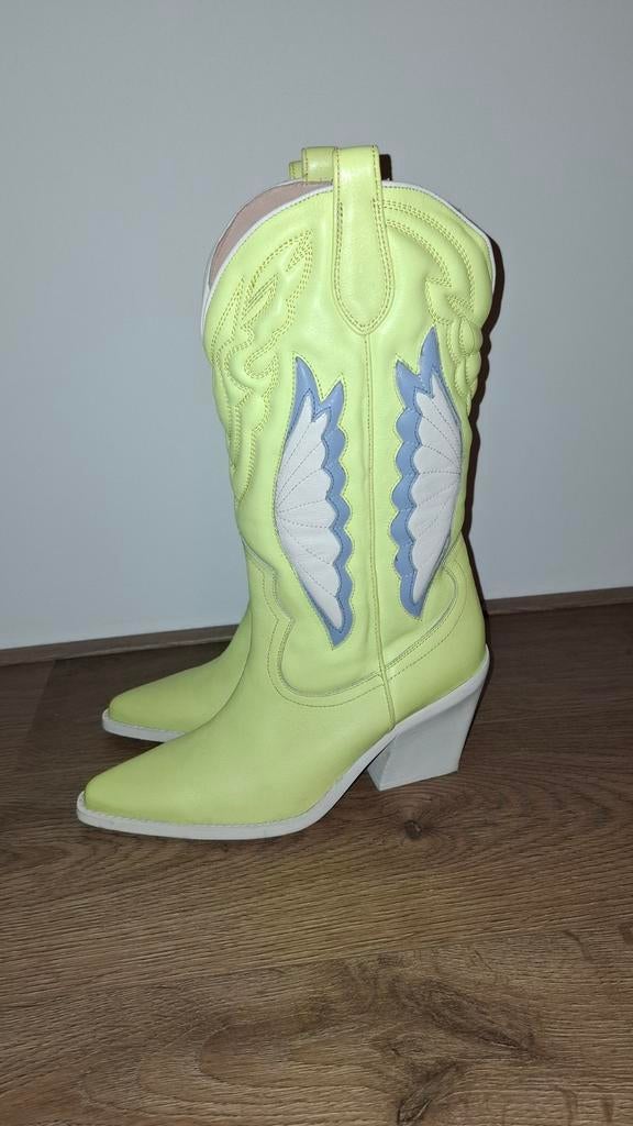 Bronx westernlaarzen cowboyboots cowboylaarzen maat 41, Ophalen of Verzenden, Zo goed als nieuw, Zwart, Hoge laarzen