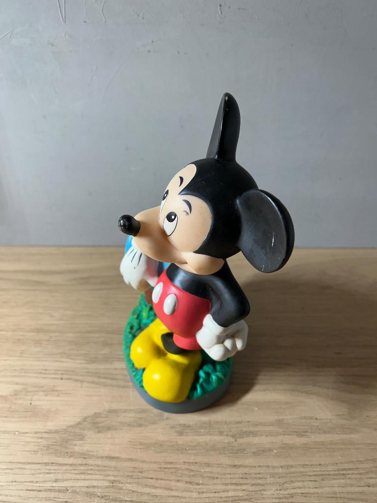 Disney Mickey Mouse Spaarpot, Ophalen of Verzenden, Mickey Mouse, Gebruikt, Beeldje of Figuurtje