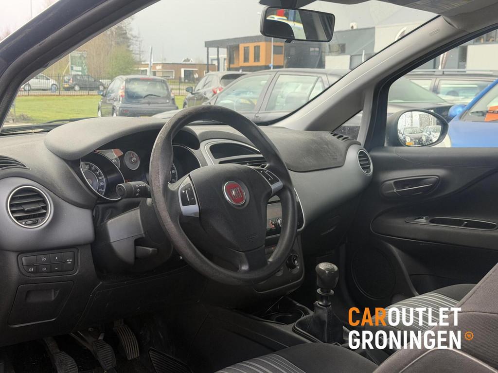 Fiat Punto Evo 1.2 Active 2010 | AIRCO | ZUINIG | TREKHAAK, Stof, 4 cilinders, Bedrijf, Handgeschakeld