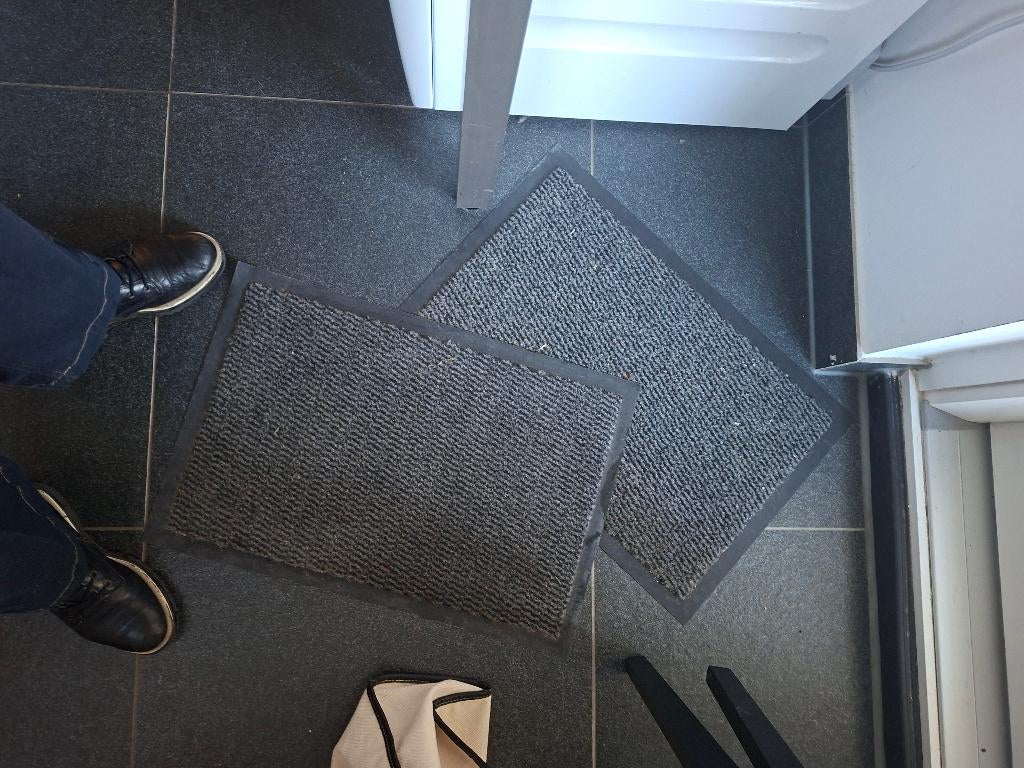 Deurmatten 2x, Tuin en Terras, Deurmatten, Ophalen, Binnen, Kunststof, Gebruikt