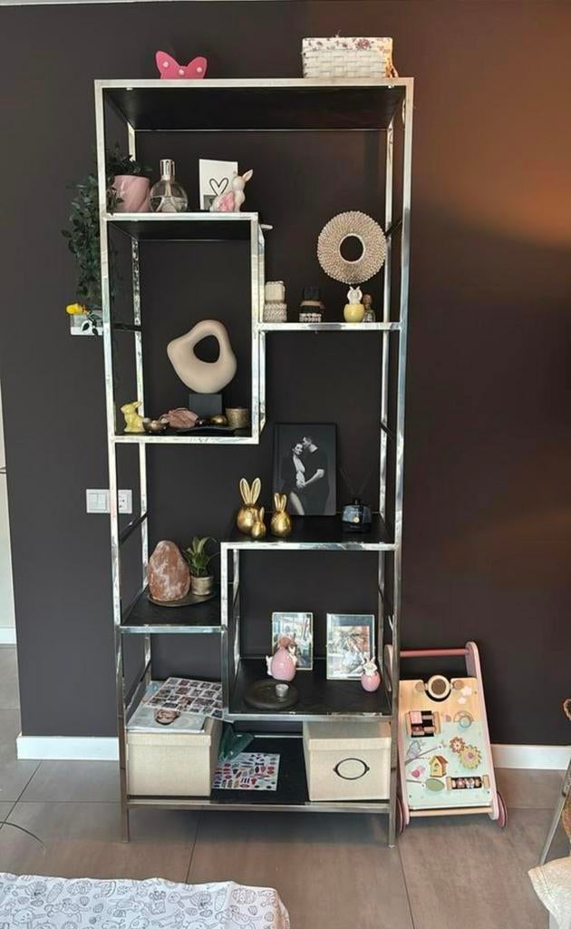 Richmond Blackbone Silver Stellingkast, Ophalen, 50 tot 100 cm, Zo goed als nieuw, 150 tot 200 cm