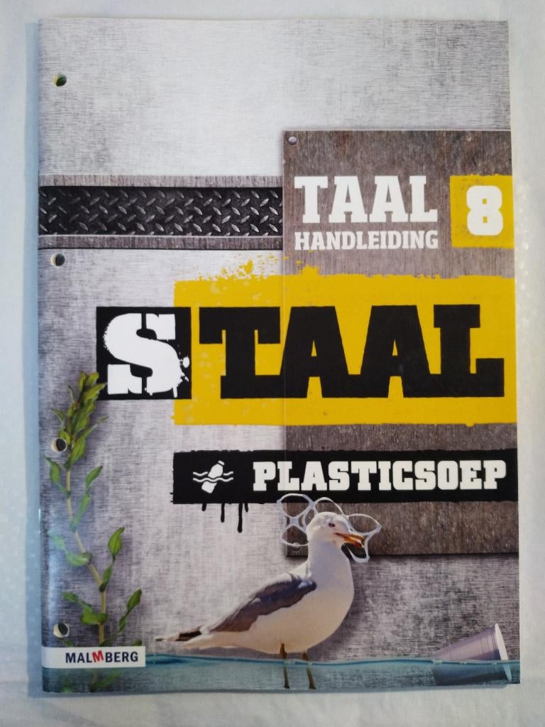 Staal -Versie 1-Handleiding Taal Groep 8 Thema 9 PLASTICSOEP, Boeken, Ophalen of Verzenden, Nieuw, Overige niveaus, Nederlands