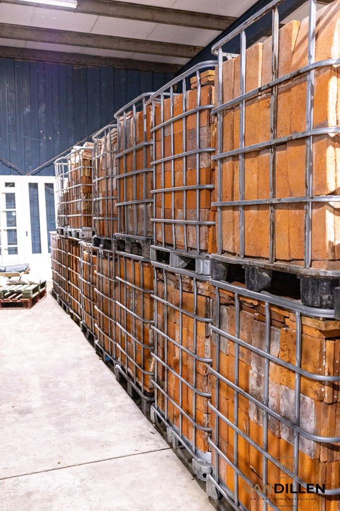 Antieke oude terracotta plavuizen / estrikken 21x21 2.000M2, Gebruikt, Steen of Klei, Minder dan 50 cm, Ophalen of Verzenden