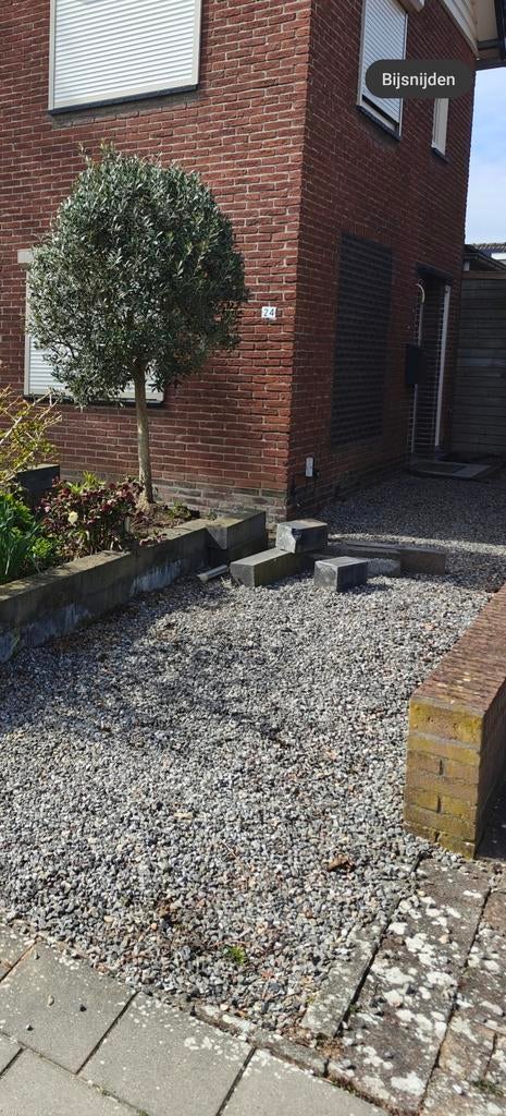 Grijs grind gratis, Tuin en Terras, Grind, Keien en Split, Ophalen, Gebruikt