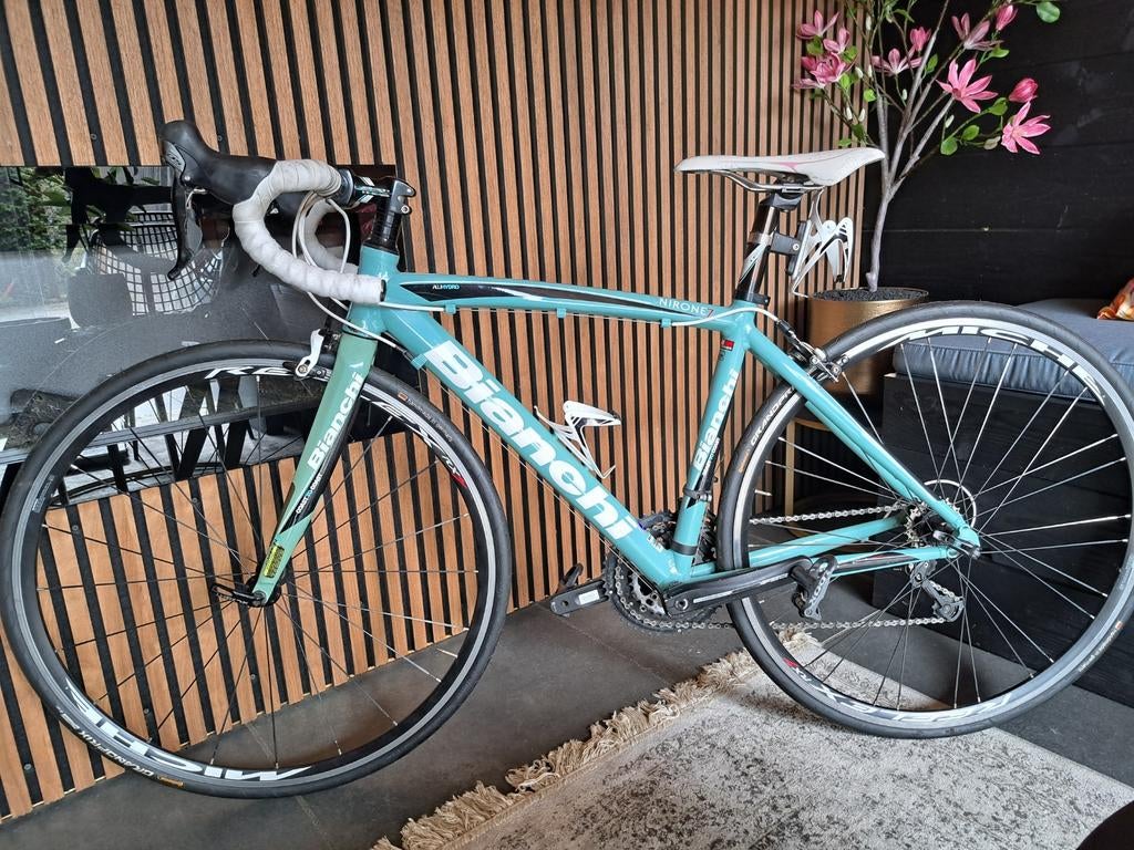 Bianchi via Nirone 7 dames racefiets 46cm, Fietsen en Brommers, Fietsen | Racefietsen, Gebruikt, Aluminium, Minder dan 49 cm, Dames